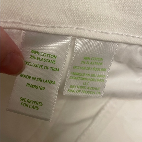 Lilly Pulitzer South Ocean Skinny Jeans Size 8 - Picture 4 of 8